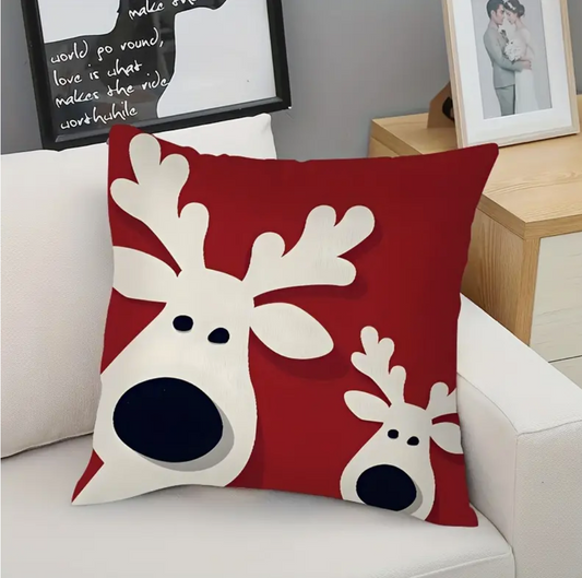 Reindeer XMAS pillow cover