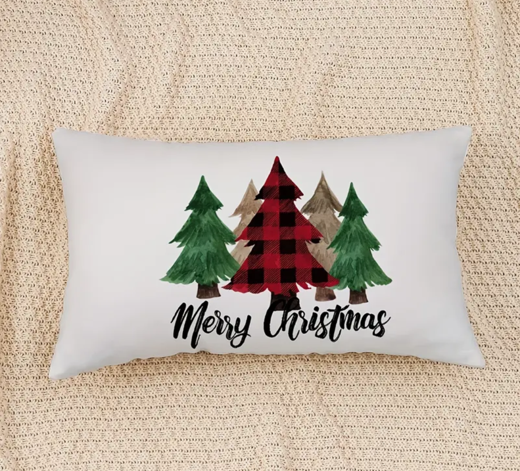 Christmas Pillow Cover - Farmhouse