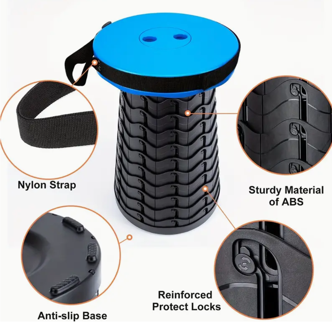 Heavy Duty Collapsible Camping Stool