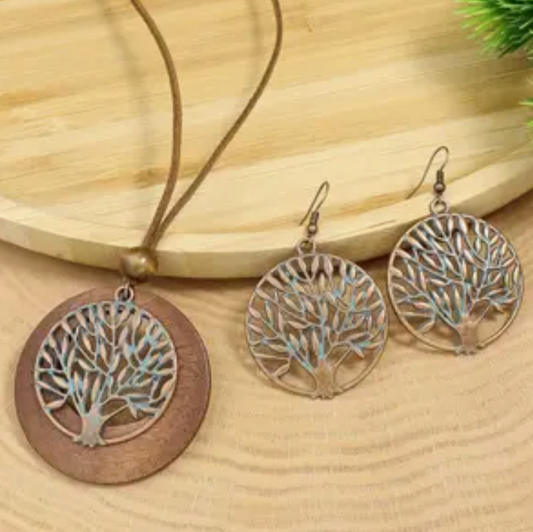 Tree of Life - Necklace/Earring set