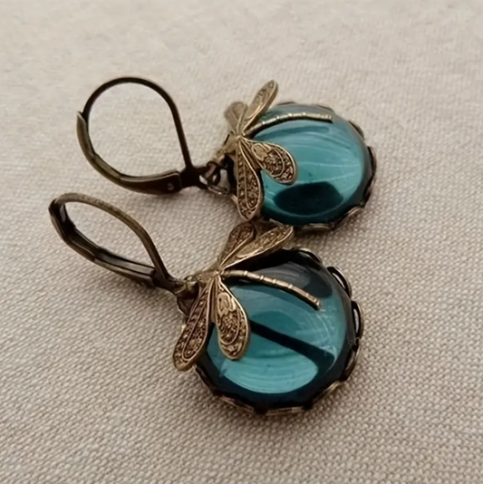 dragonfly jewel earrings