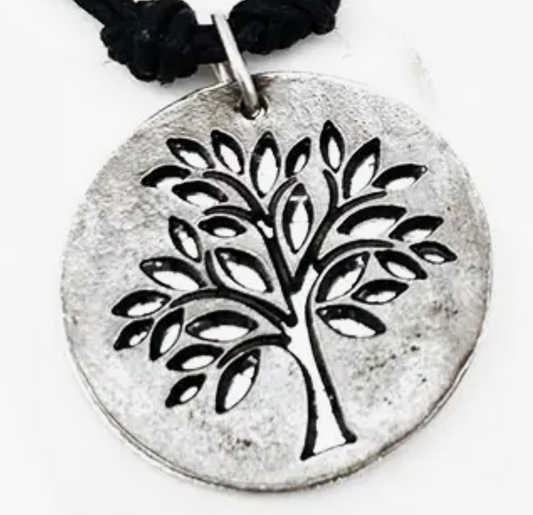 Pewter Tree of Life Necklace