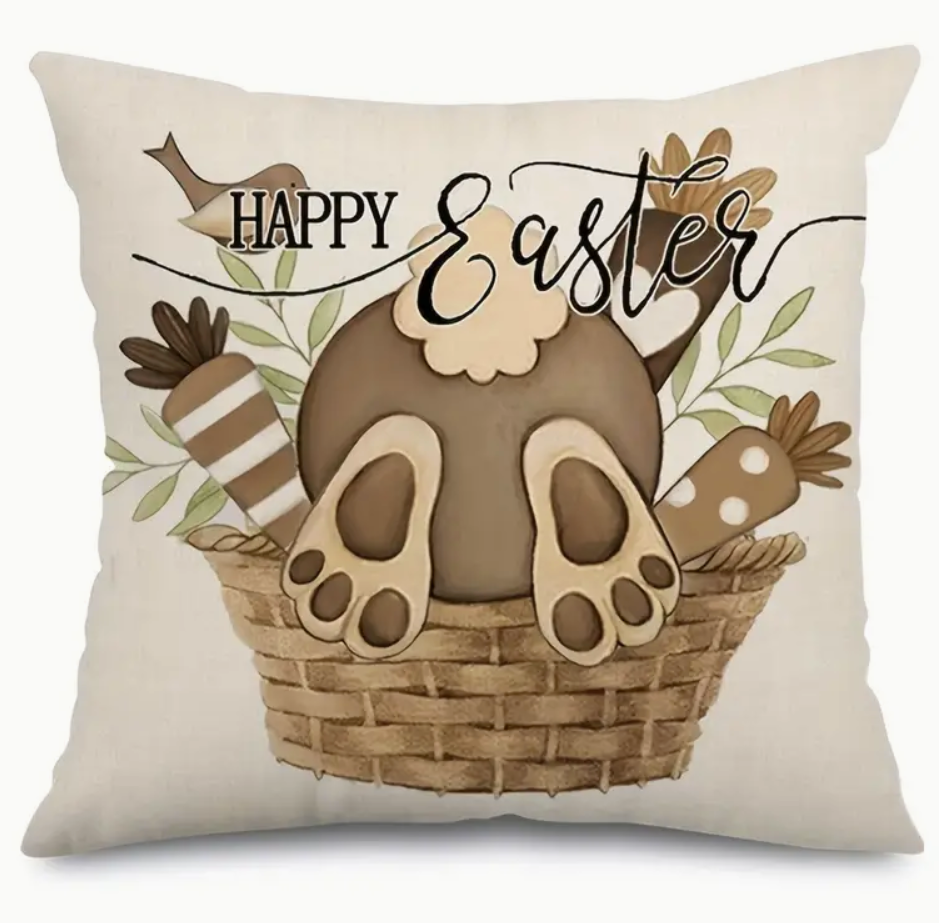 Easter Throw Pillow Covers