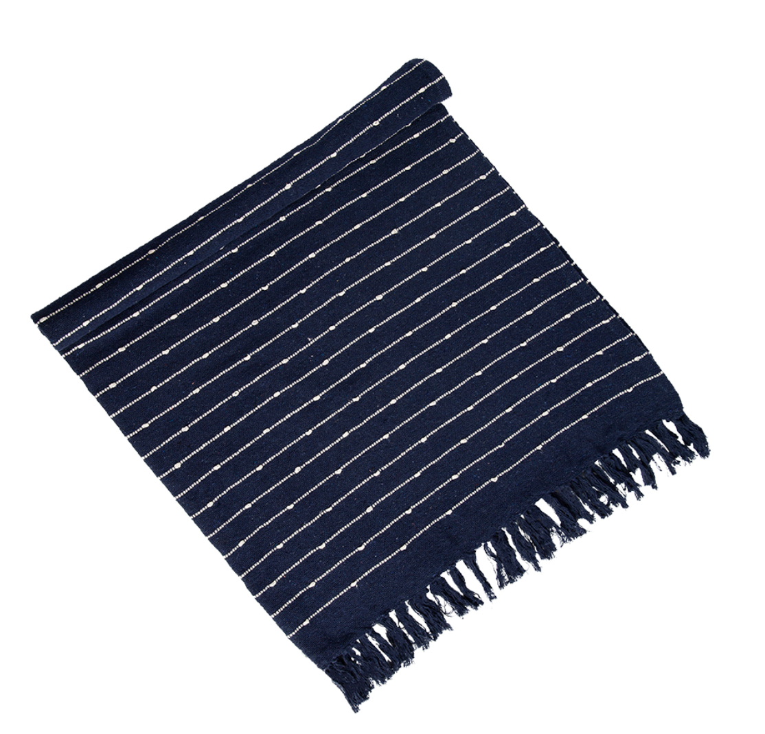 Decorative Striped Throw Blanket