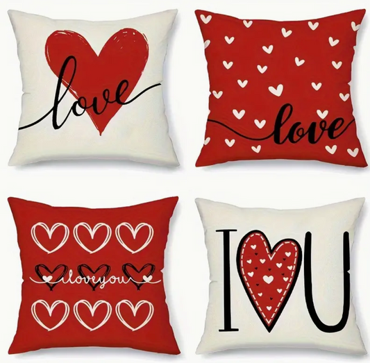 Valentine Pillow Covers