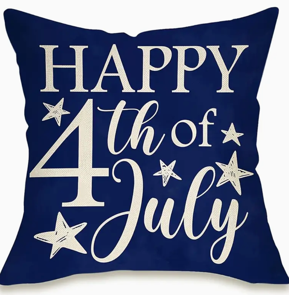 4th of July Pillow Covers