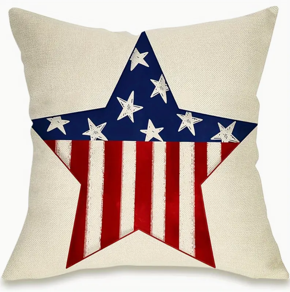 4th of July Pillow Covers