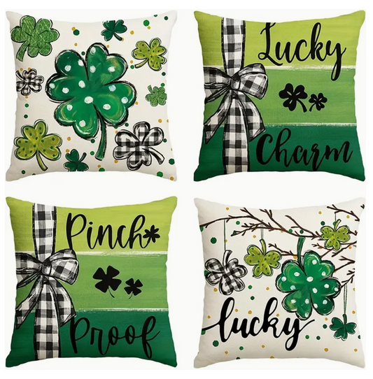 St. Pat's pillow cover