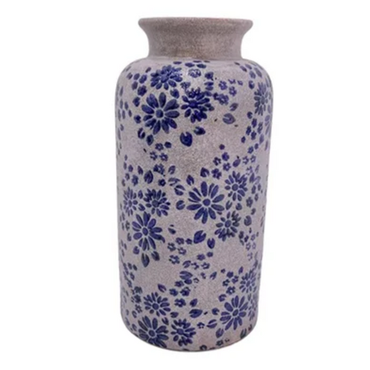 Blue and White Jar Vase