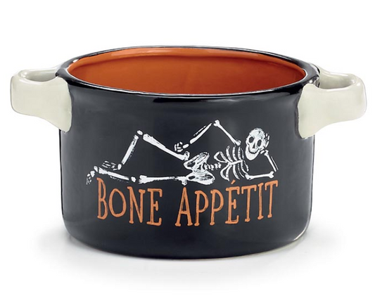 Bone Appetit Skeleton Bowl