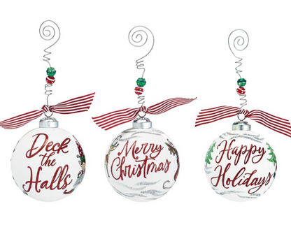 Holiday Jolly Ornaments