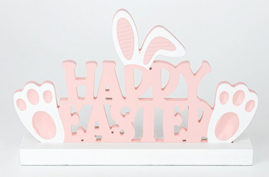 Bunny Ears Easter Sign