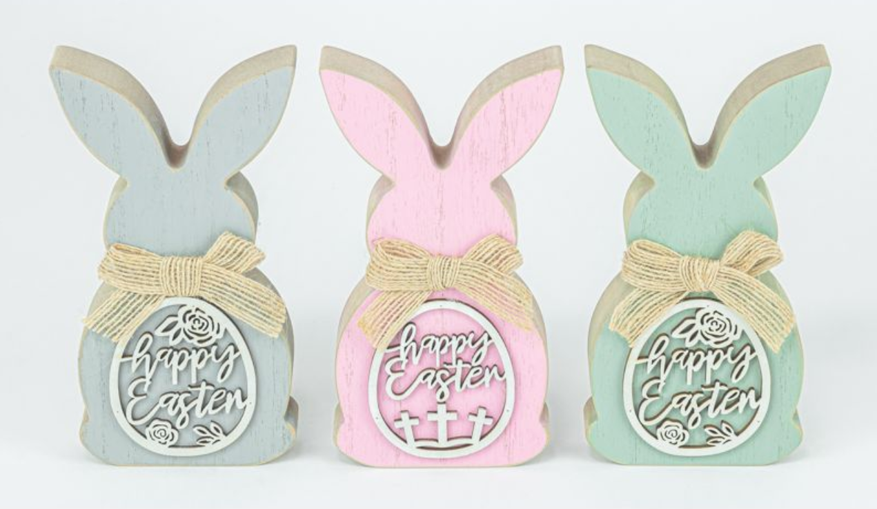Easter Egg Cutout Bunnies