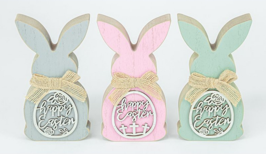 Easter Egg Cutout Bunnies