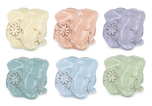 PASTEL BUNNY FIGURINES