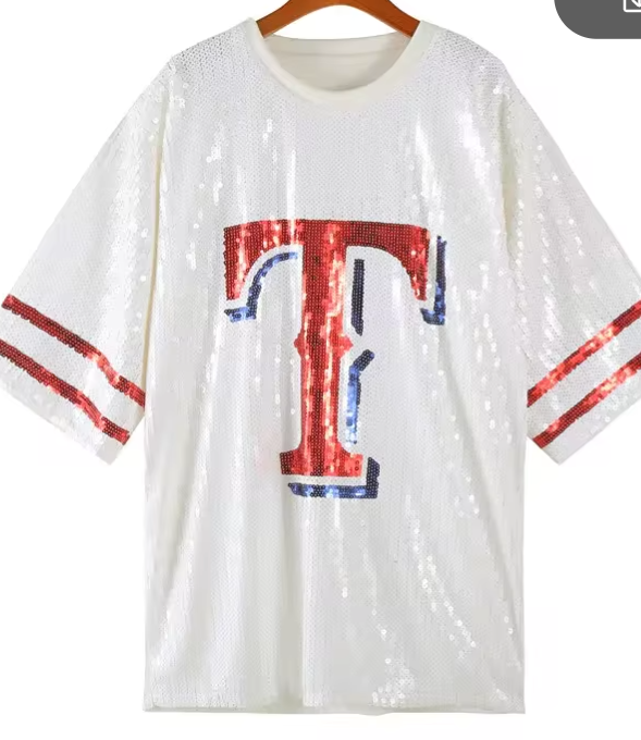 Sequin Team Jerseys - Tunic/Dress