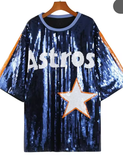 astros sequin dress NBC's very own @kprc2cathyhernandez looking amazing in our Astros Sequin Dress!!! Who else is game-day ready? Shoot us a DM to purchase #GoStros #HTown #SequinDress #OpeningDay #BaseballSeason #MadeWithLoveAndABuzz #TwoTequilaSisters