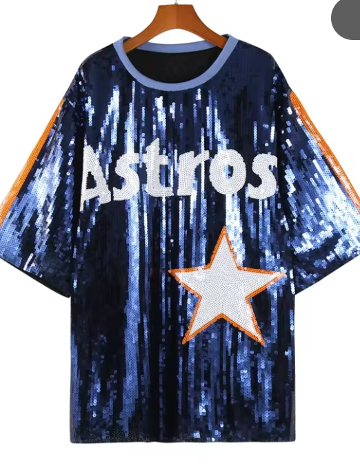 Sequin Team Jerseys - Tunic/Dress