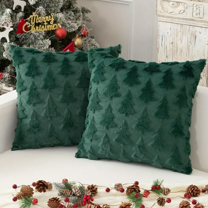 Christmas Pillow Cover - emb Christmas Tree