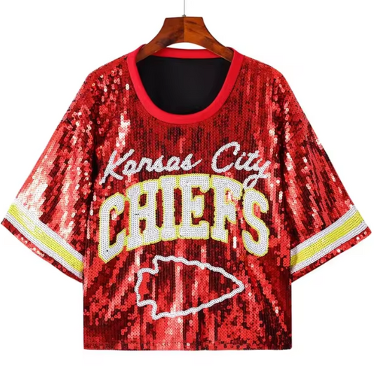 Kansas City Inspired Sequin Gear