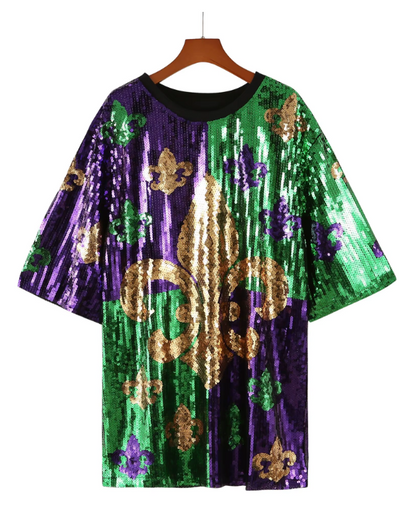 Sequin Team Jerseys - Tunic/Dress